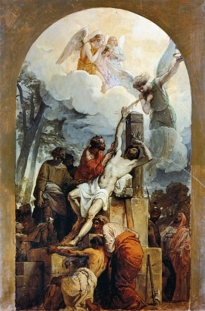 Martirio di san Bartolomeo - bozzetto